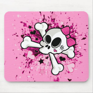 Girlie Skull Muismat