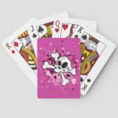 Girlie Skull Pokerkaarten (Achterkant)