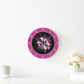 Girlie Skull Ronde Klok (Huis)
