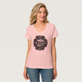 Girlie Skull T-shirt (Voorkant volledig)
