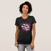 Girlie Skull T-shirt (Voorkant volledig)