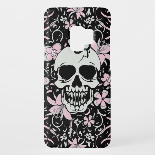 Girlie  Skulls Case-Mate Samsung Galaxy Hoesje (Achterkant)
