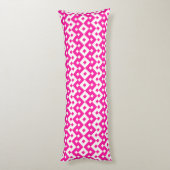 Girlie Snoep Pink and White Body Pillow, Cushion Lichaamskussen (Achterkant (Verticaal))