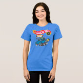 GirlieWear HotRod LoveBug Tri-Blend Shirt (Voorkant volledig)