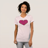 GirlieWear Peace Love Joy Hope Heart T-shirt (Voorkant volledig)