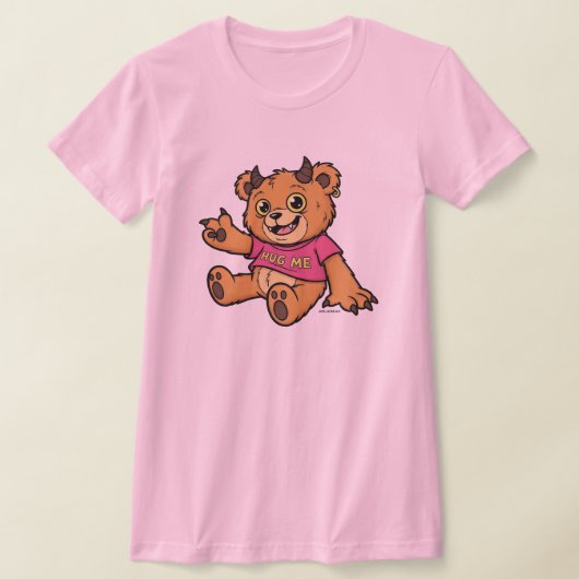 GirlieWear Teddy Bear Hug Me T-Shirt (Laagn)