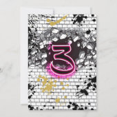 Girl's Aint Nuthin, maar drie Thang Hip Hop 3rd Kaart (Achterkant)