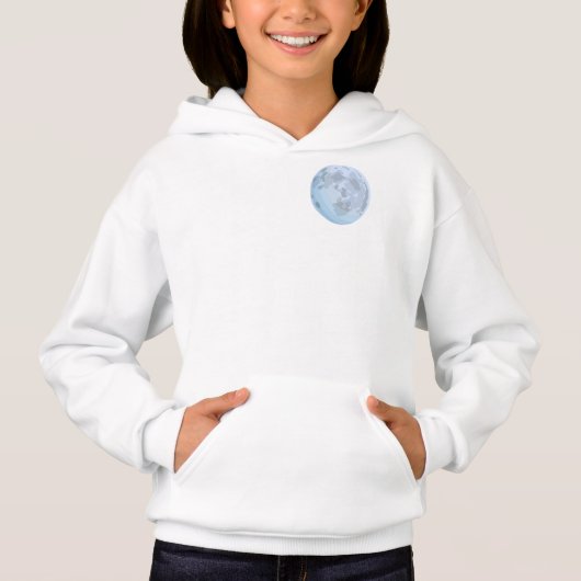 Girl's Alien Hoodie Jacket Alien Hooded Jacket (Voorkant)