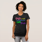 GiRlS, alleen WaNnA, hebben, FuN T-shirt (Voorkant volledig)