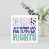 Girls And Fundamental Rights (Staand voorkant)