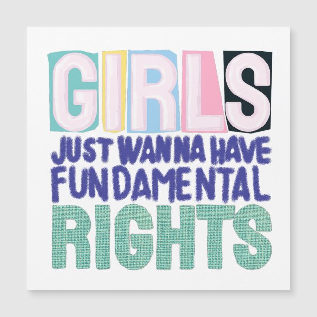 Girls And Fundamental Rights (Voorkant)