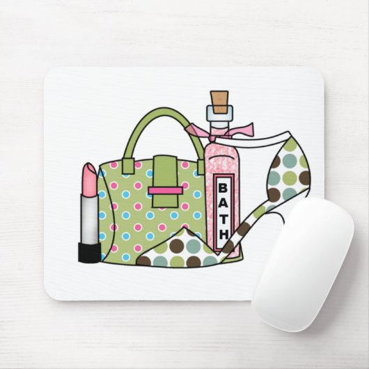 Girls Bags and Shoes Two Muismat (Met muis)