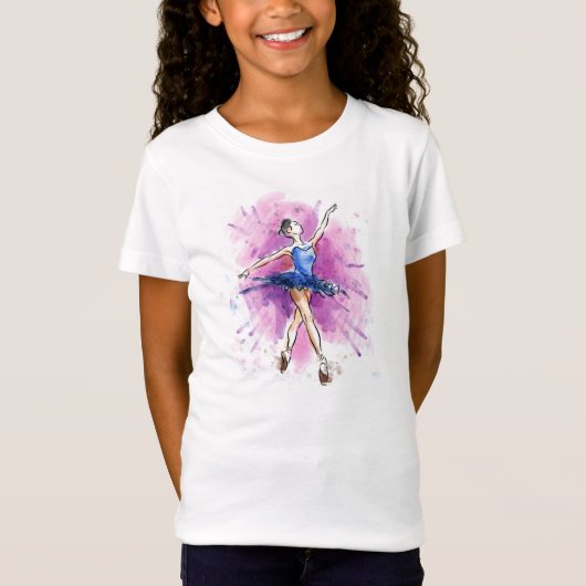 Girls Ballet Shirt (Voorkant)