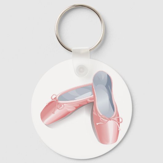 Girls Ballet Shoes Sleutelhanger (Voorkant)