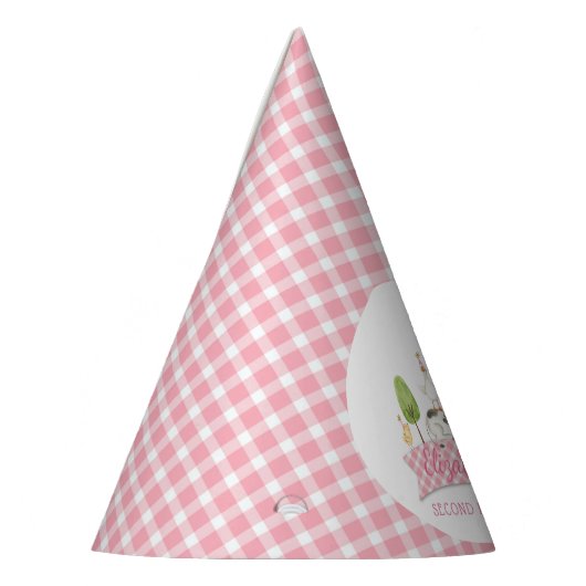 Girls Barnyard Birthday Feesthoedjes (Links)