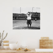 Girls Baseball, 1913 Poster (Keuken)