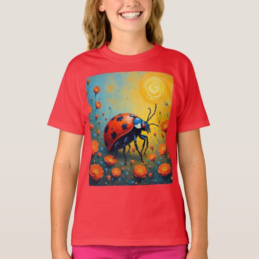 Girl's Basic T-Shirt (Voorkant)