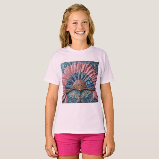 Girl's Basic T-Shirt (Voorkant volledig)