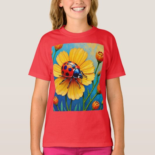 Girl's Basic T-Shirt (Voorkant)