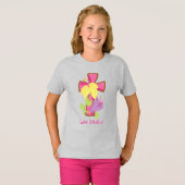 Girls' BasicT-Shirt T-Shirt (Voorkant volledig)