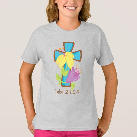 Girls' BasicT-Shirt T-Shirt (Voorkant)