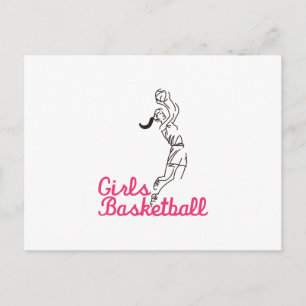 Girls Basketball Briefkaart