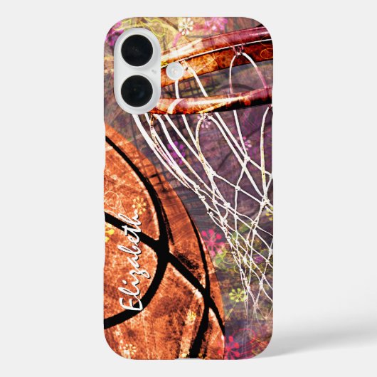 Girls Basketball Case-Mate iPhone Case (Achterkant)