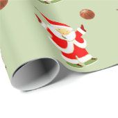 Girls Basketball Holiday Gift Cadeaupapier (Rol Hoek)