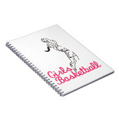 Girls Basketball Notitieboek (Rechterzijde)