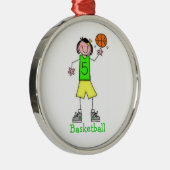 Girls Basketball Ornament (Rechts)