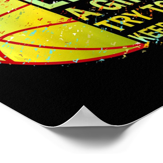 Girls Basketball Poster (Hoek)