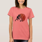 Girls Basketball T-Shirt (Voorkant)
