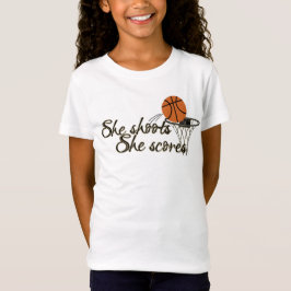 Girls Basketball T-shirt