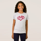 Girls Basketball T-shirt (Voorkant volledig)