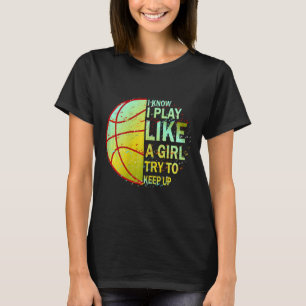 Girls Basketball T-shirt