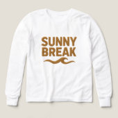 Girls Bella+Canvas Tri-blend Long Sleeve Shirt, So (Voorkant)