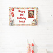 Girl's Birthday Party | Mouse & Cupcake Photo Spandoek (Insitu)