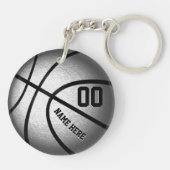 Girls Blue Cheap Speciaal op Basketball Sleutelhan Sleutelhanger (Achterkant)