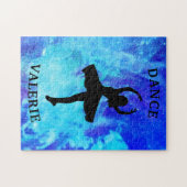 Girls Blue Galaxy Dance Legpuzzel (Horizontaal)