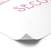 Girls BOERDERIJ Birthday Party Welcome Poster (Hoek)