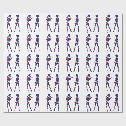 Girls Cadeaupapier (Vlak)