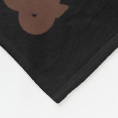 Girls Caffeine &amp; Cuddles Twinning Coffee Juice Fleece Deken (Hoek)