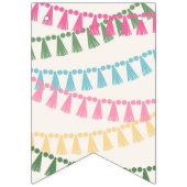 Girl's Camping Party Bunting Banner (Eerste vlag)