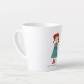 Girls can do more.. period - limited edition 781 p latte mok (Linkerhoek)