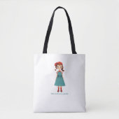 Girls can do more.. period - limited edition 781 p tote bag (Voorkant)