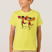 "Girls Cheerleading Rah Rah Rah!!" T-shirt (Voorkant)