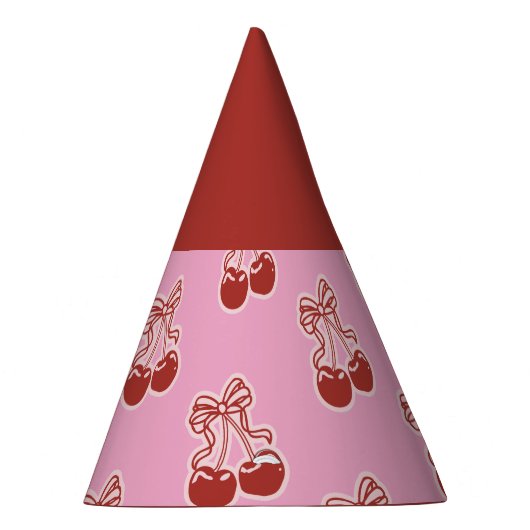 Girls Cherry Sweet 16th Birthday  Feesthoedjes (Rechts)