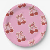 Girls Cherry Sweet 16th Birthday  Papieren Bordje (Voorkant)