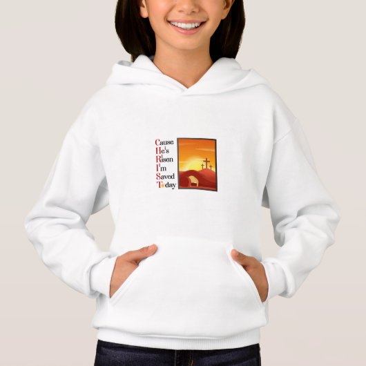 Girls Christ Afkorting Hoodie (Voorkant)