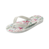  Girls Christmas Gnomes Holiday Flip Flops (Schuin)